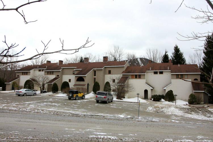 exterior of three condo units at northside condos in killington vt
