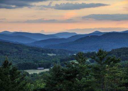 green mountains of Vermont